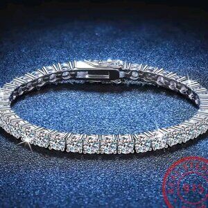 Moissanite Tennis Bracelet